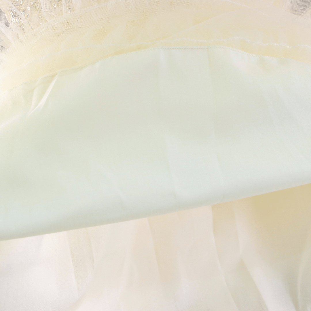 Golden Petal Princess Dress