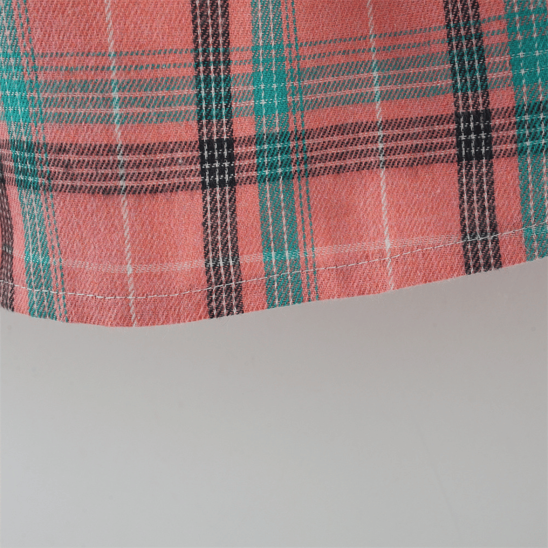 Plaid Bunny Skirt Dress