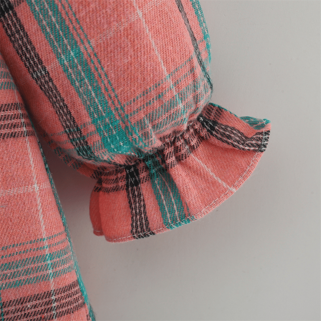 Plaid Bunny Skirt Dress