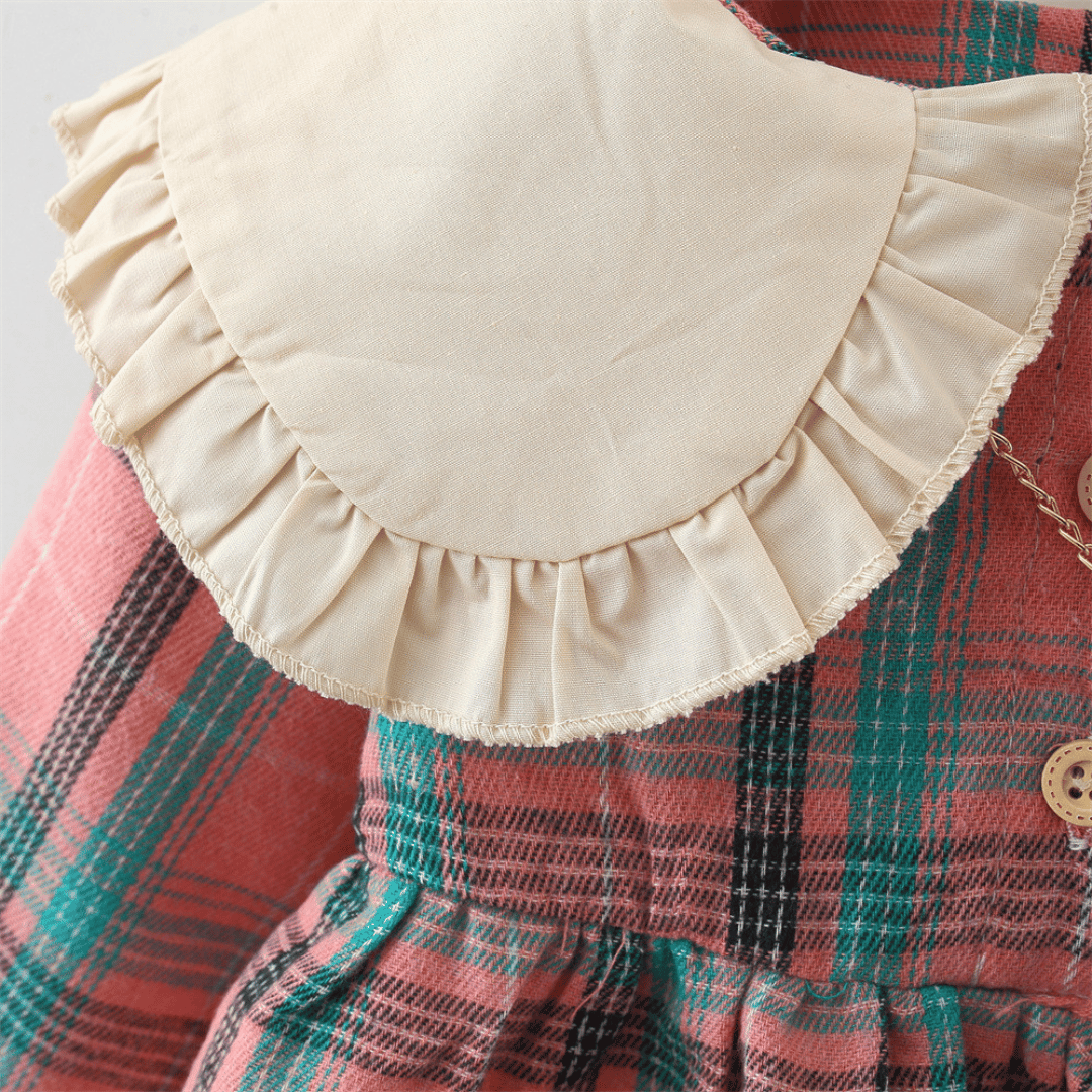 Plaid Bunny Skirt Dress