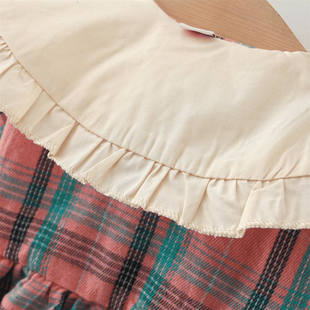 Plaid Bunny Skirt Dress