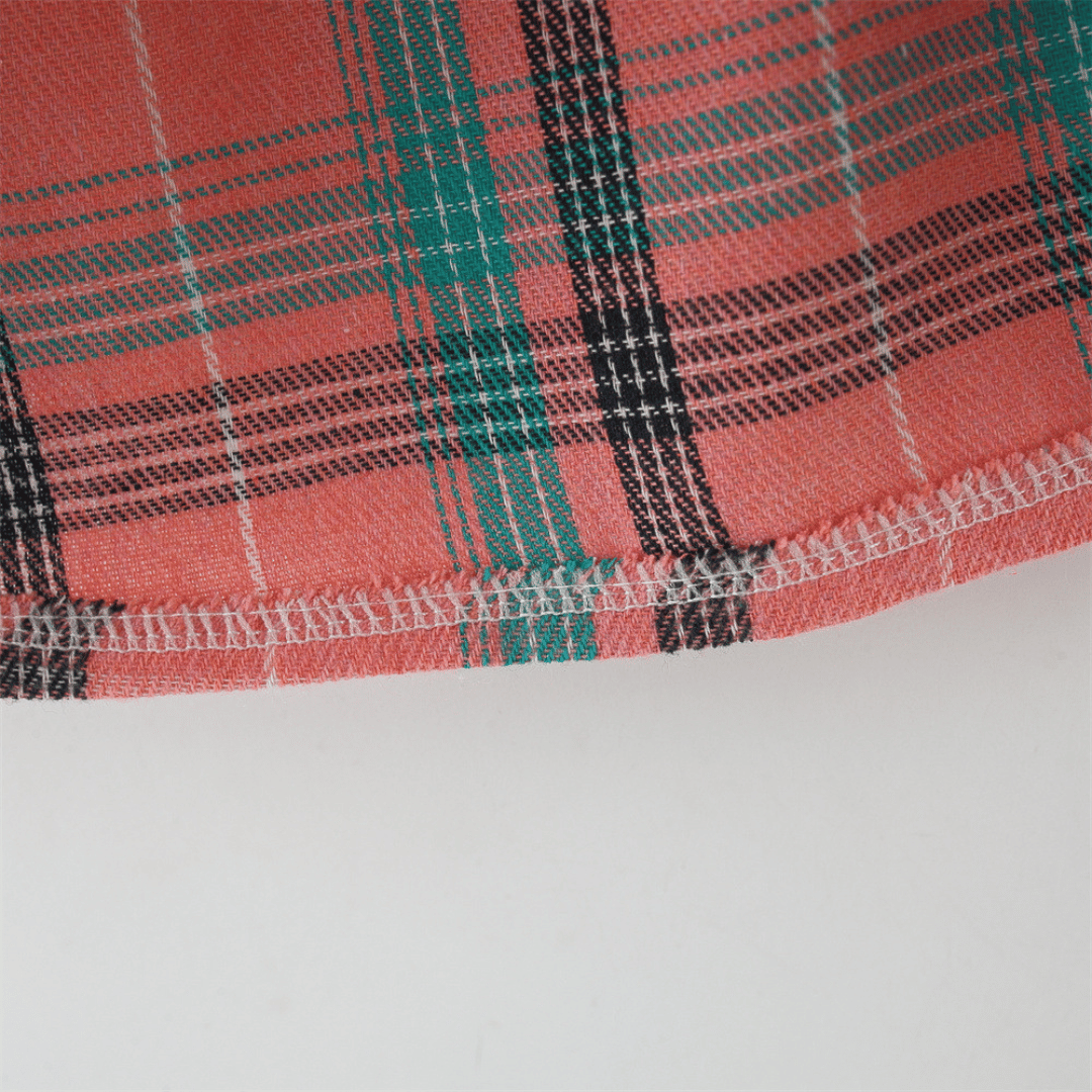 Plaid Bunny Skirt Dress