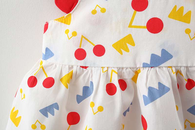 Angel Wing Cotton Dress Set