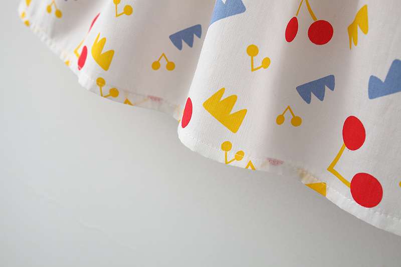 Angel Wing Cotton Dress Set
