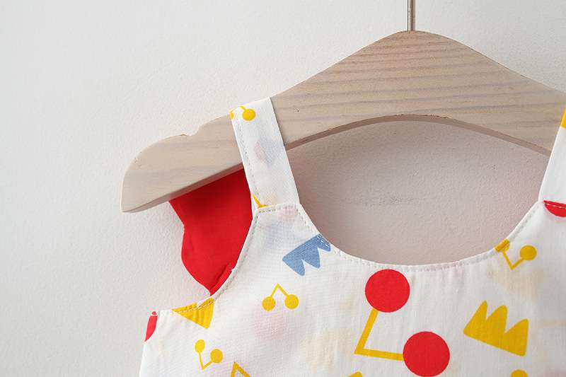 Angel Wing Cotton Dress Set