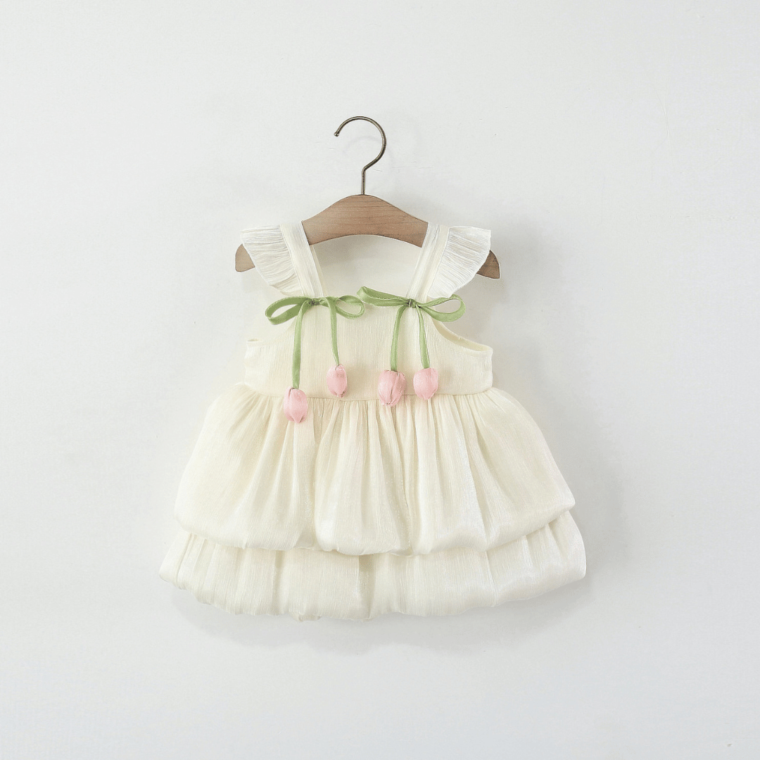 Tulip Petal Layered Princess Dress