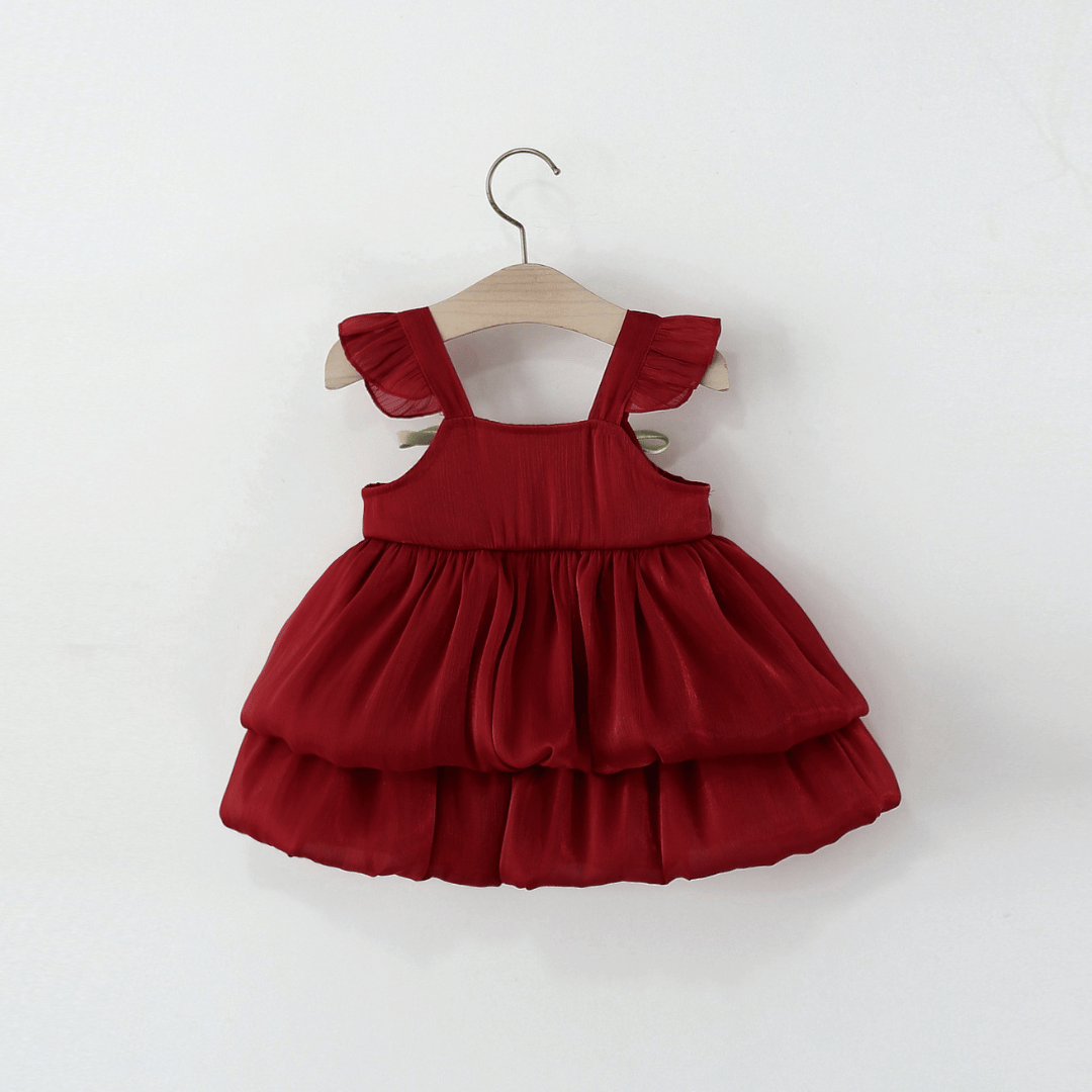 Tulip Petal Layered Princess Dress