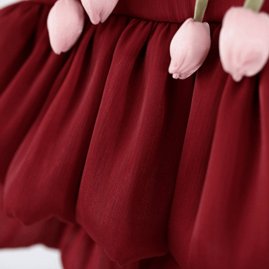 Tulip Petal Layered Princess Dress