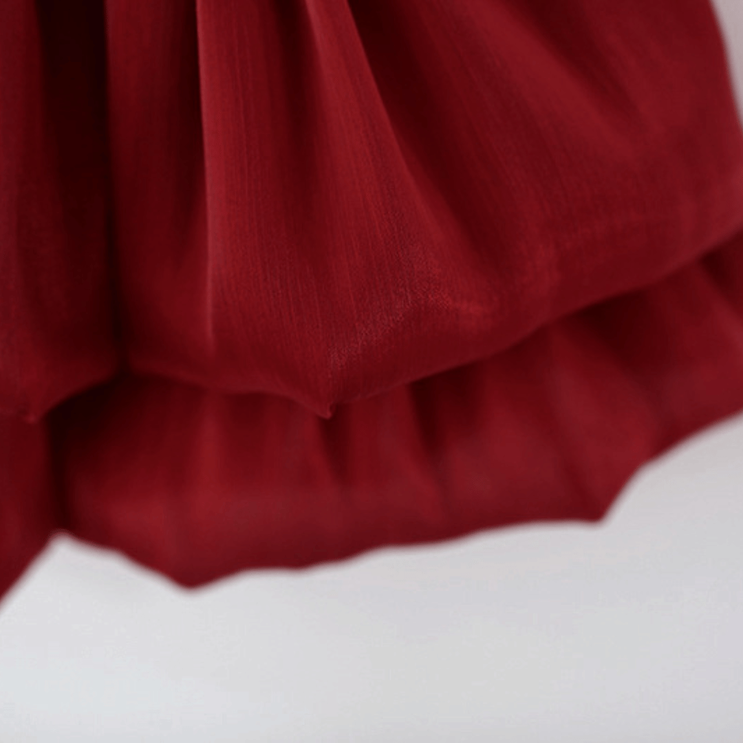Tulip Petal Layered Princess Dress