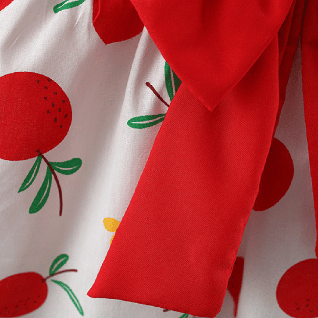 Cherry Crown Angel Girls Dress Set