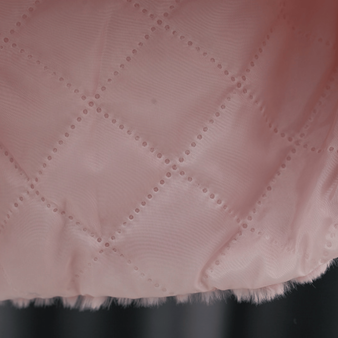 Princess Bowknot Fur Sweater Vest