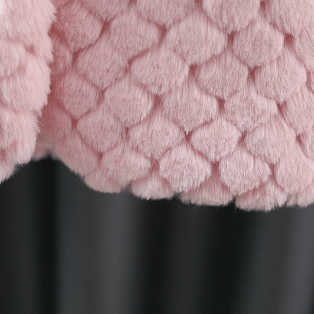 Princess Bowknot Fur Sweater Vest
