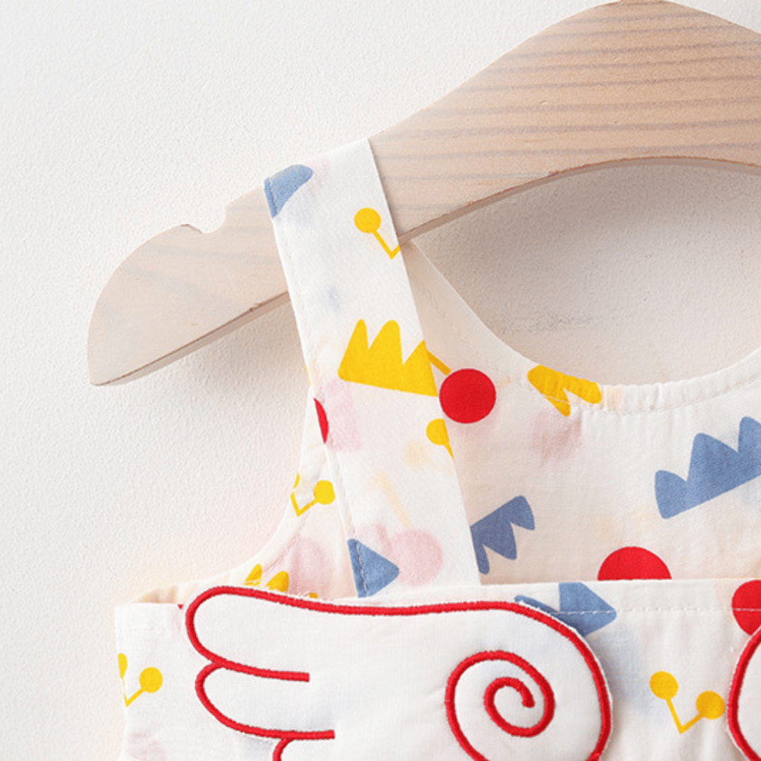 Cherry Crown Angel Wing Dress