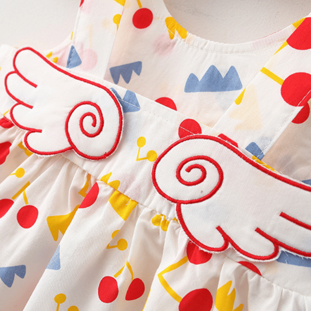 Cherry Crown Angel Wing Dress