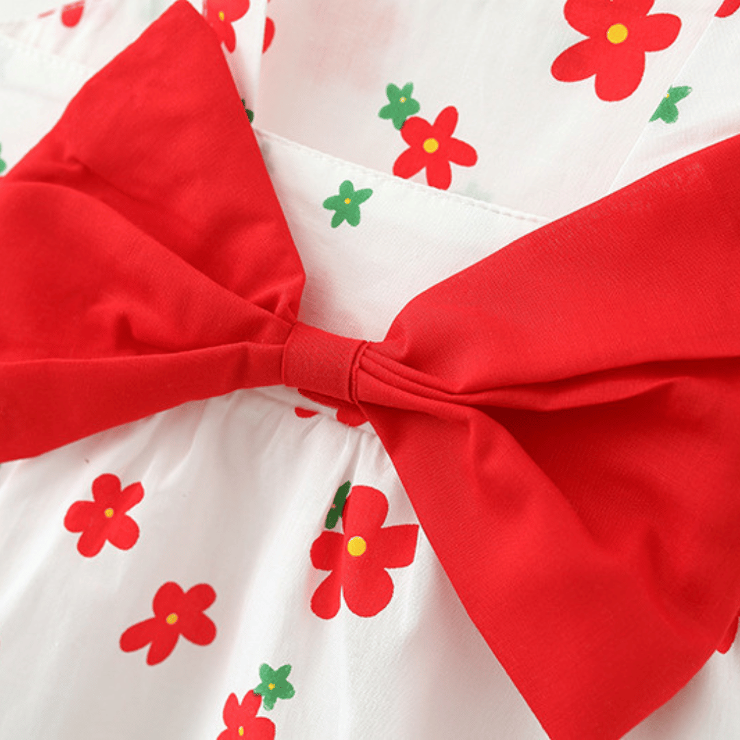 Cherry Crown Angel Wing Dress with Hat