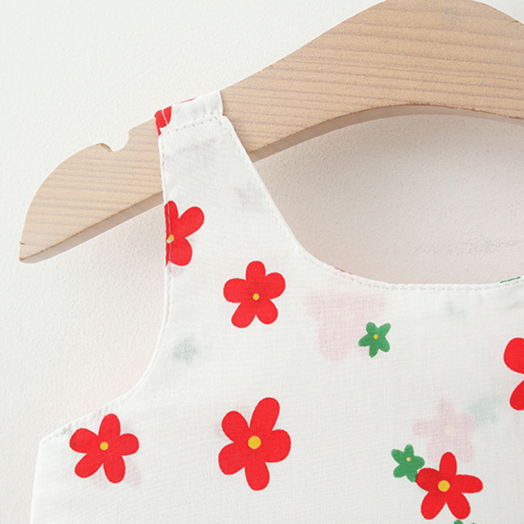 Cherry Crown Angel Wing Dress with Hat