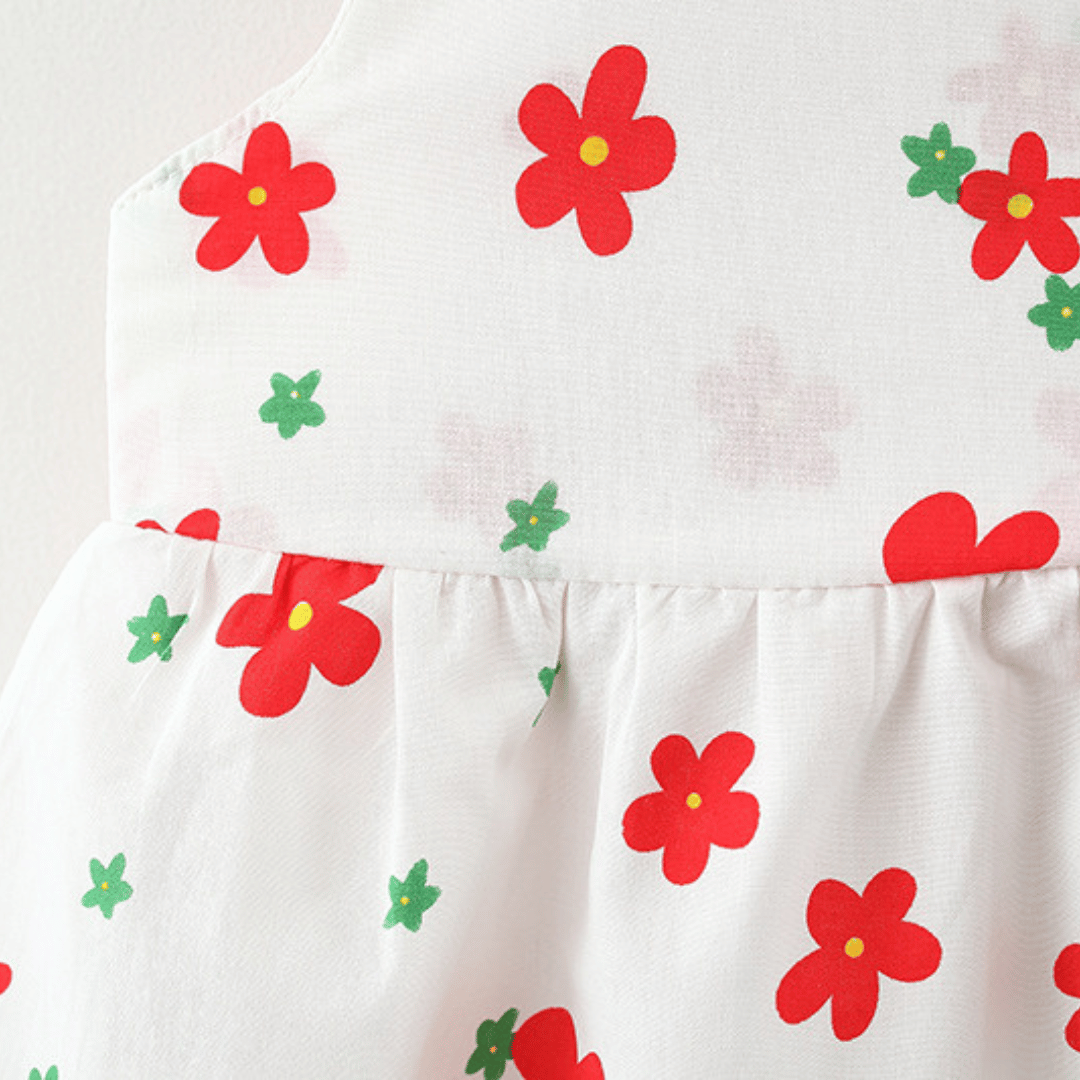 Cherry Crown Angel Wing Dress with Hat