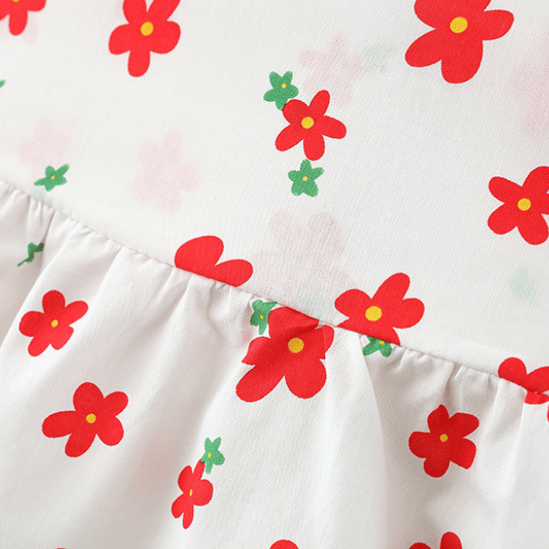 Cherry Crown Angel Wing Dress with Hat