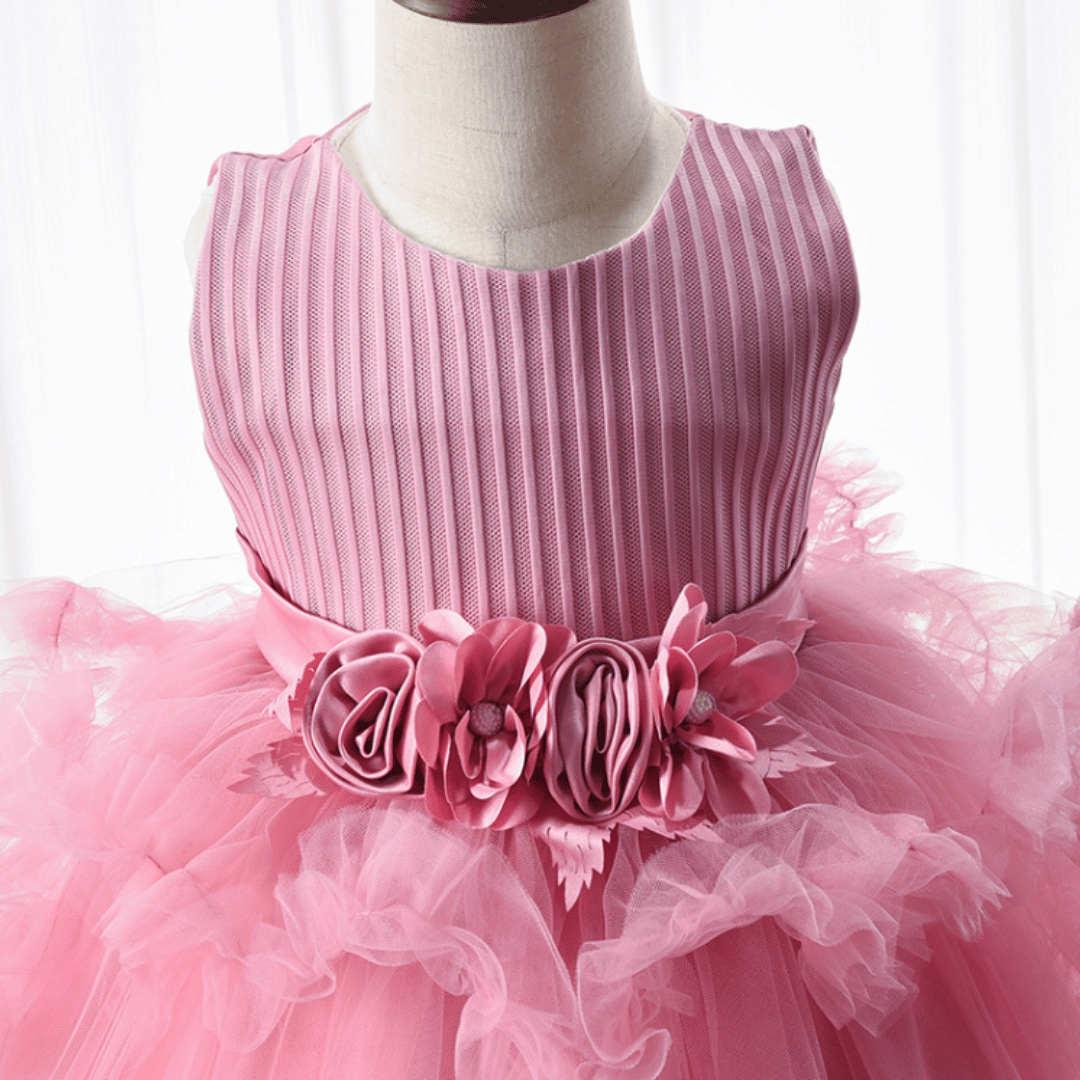 Elegant Flower Princess Party Dress