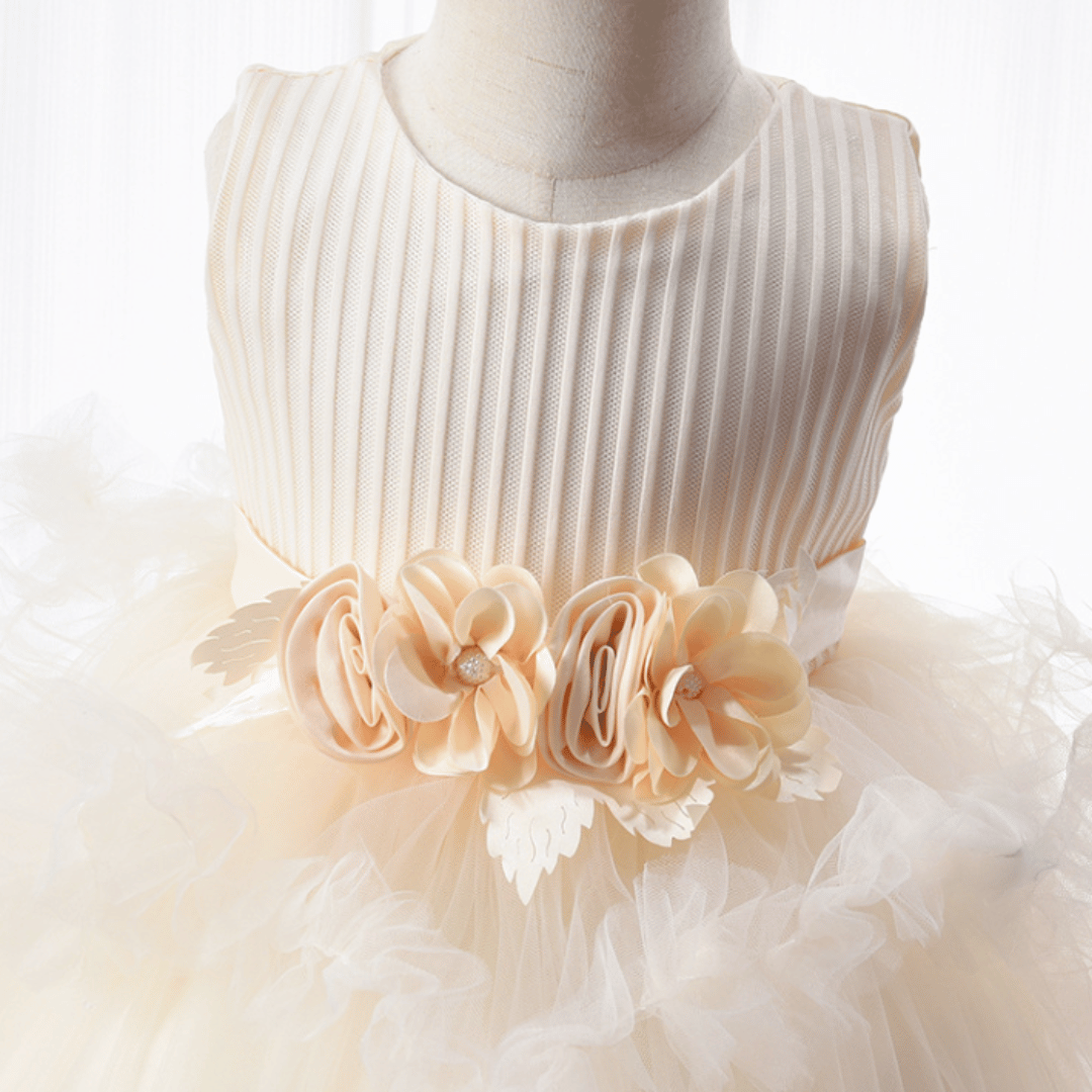 Elegant Flower Princess Party Dress