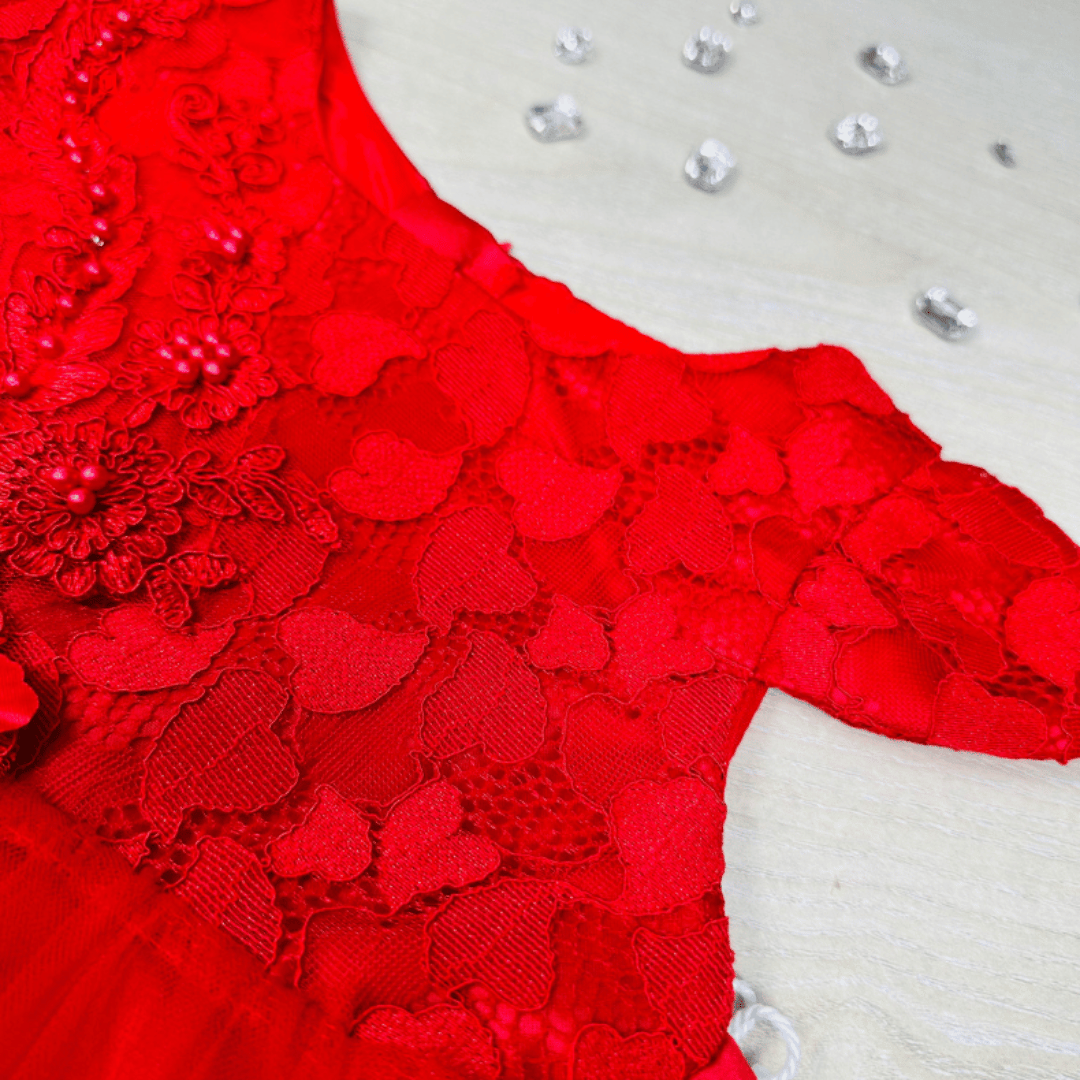 Luxury Bloom Party Princess Dress