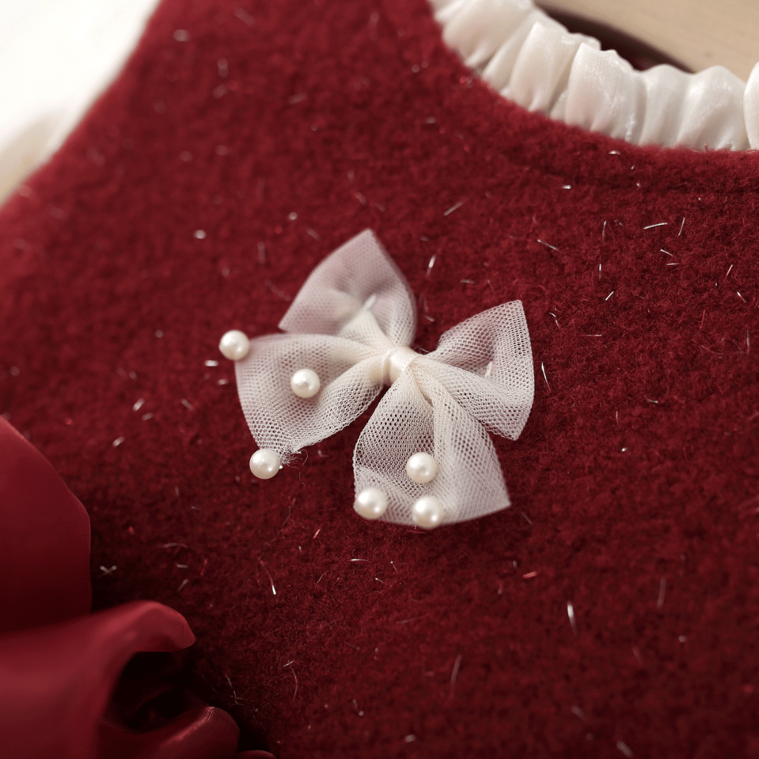 Premium Winter Ruffle Party Dress