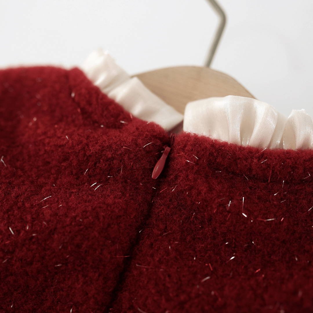 Premium Winter Ruffle Party Dress