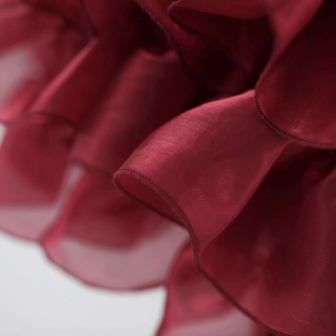 Premium Winter Ruffle Party Dress