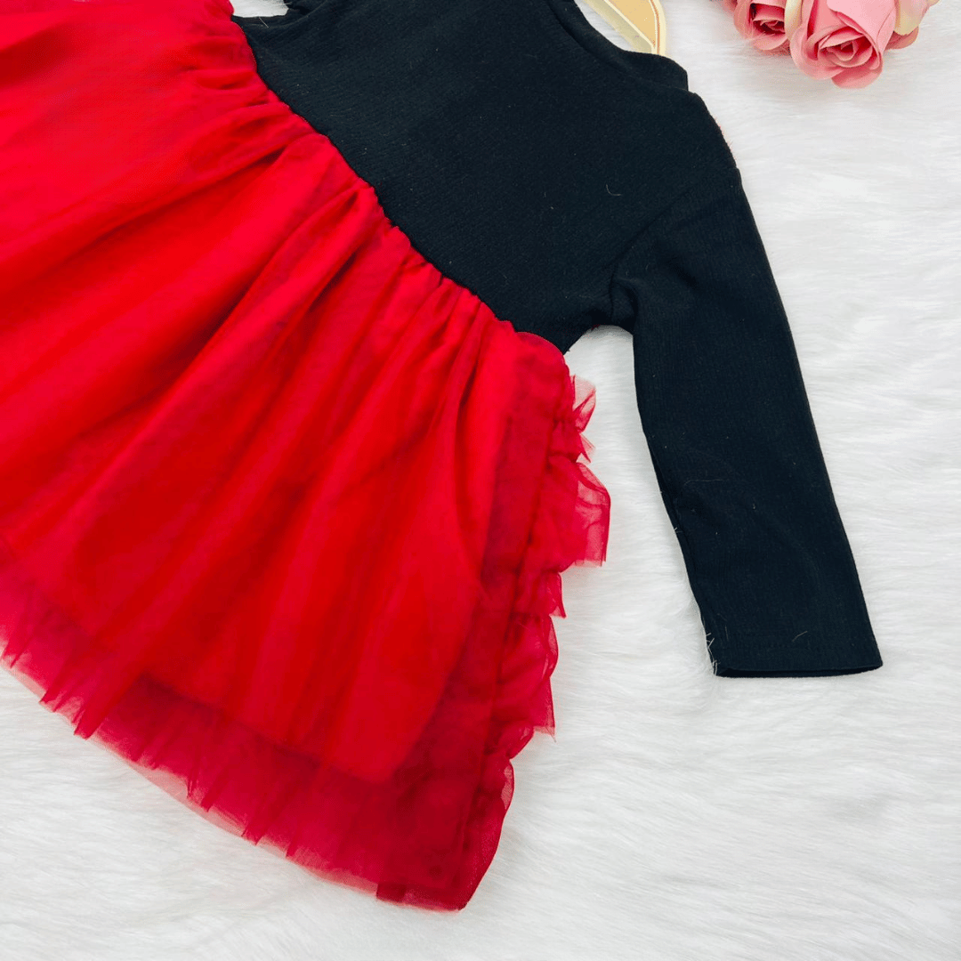 Mesh Cake Dress 2-Piece Baby Set