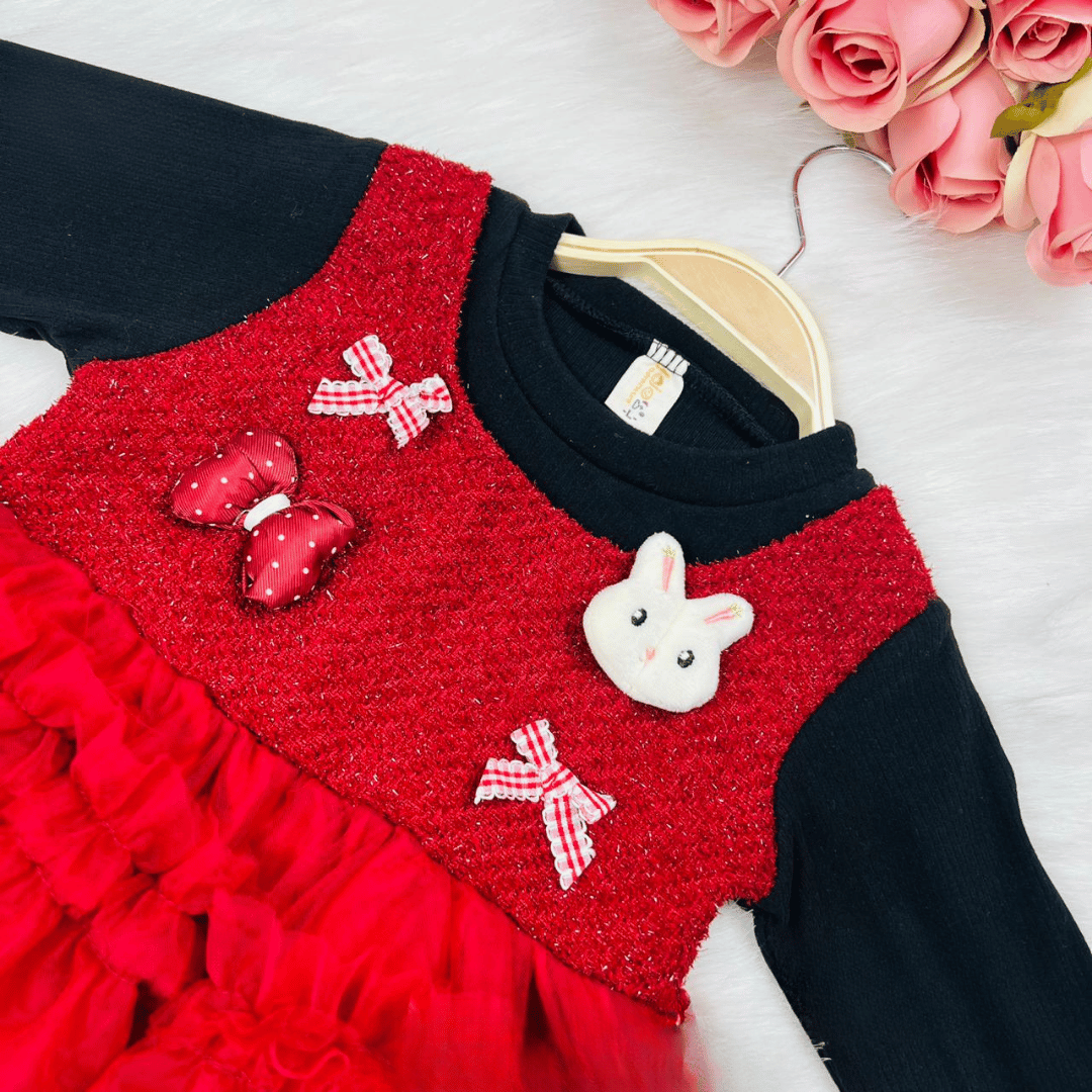 Mesh Cake Dress 2-Piece Baby Set