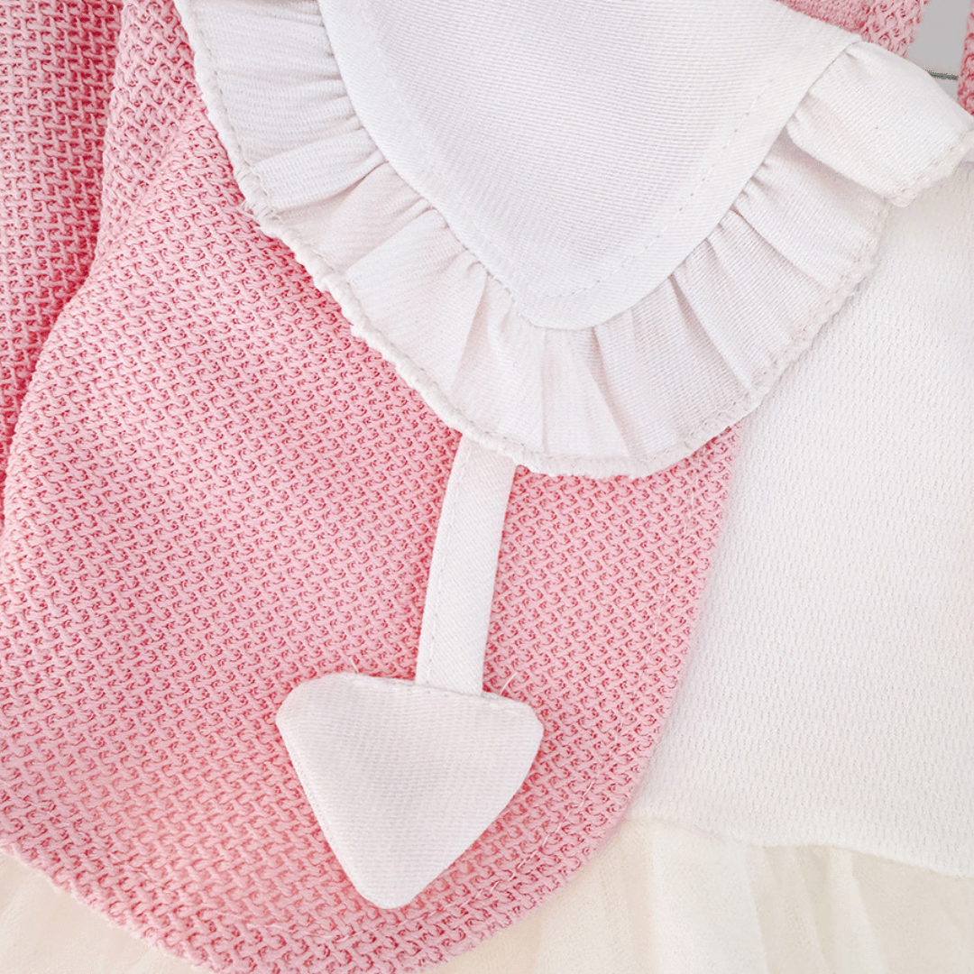Princess Tulle Dress with Cardigan