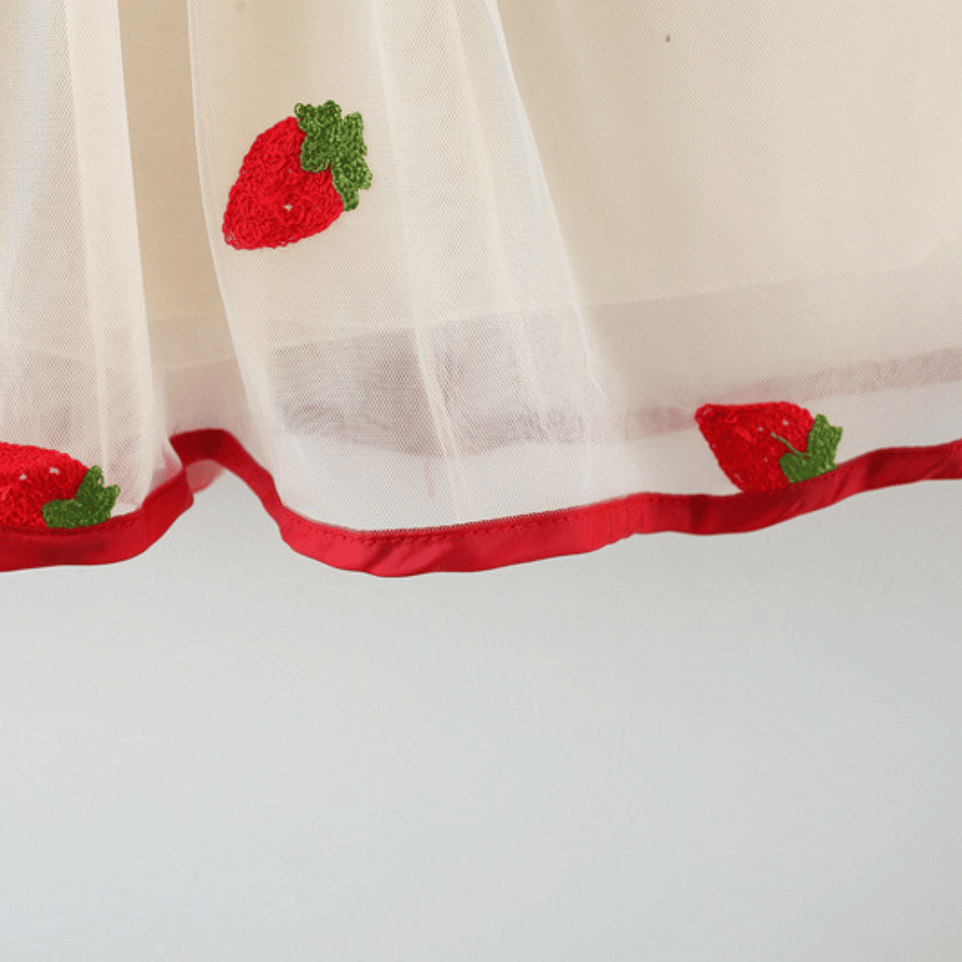Strawberry Princess Party Dress