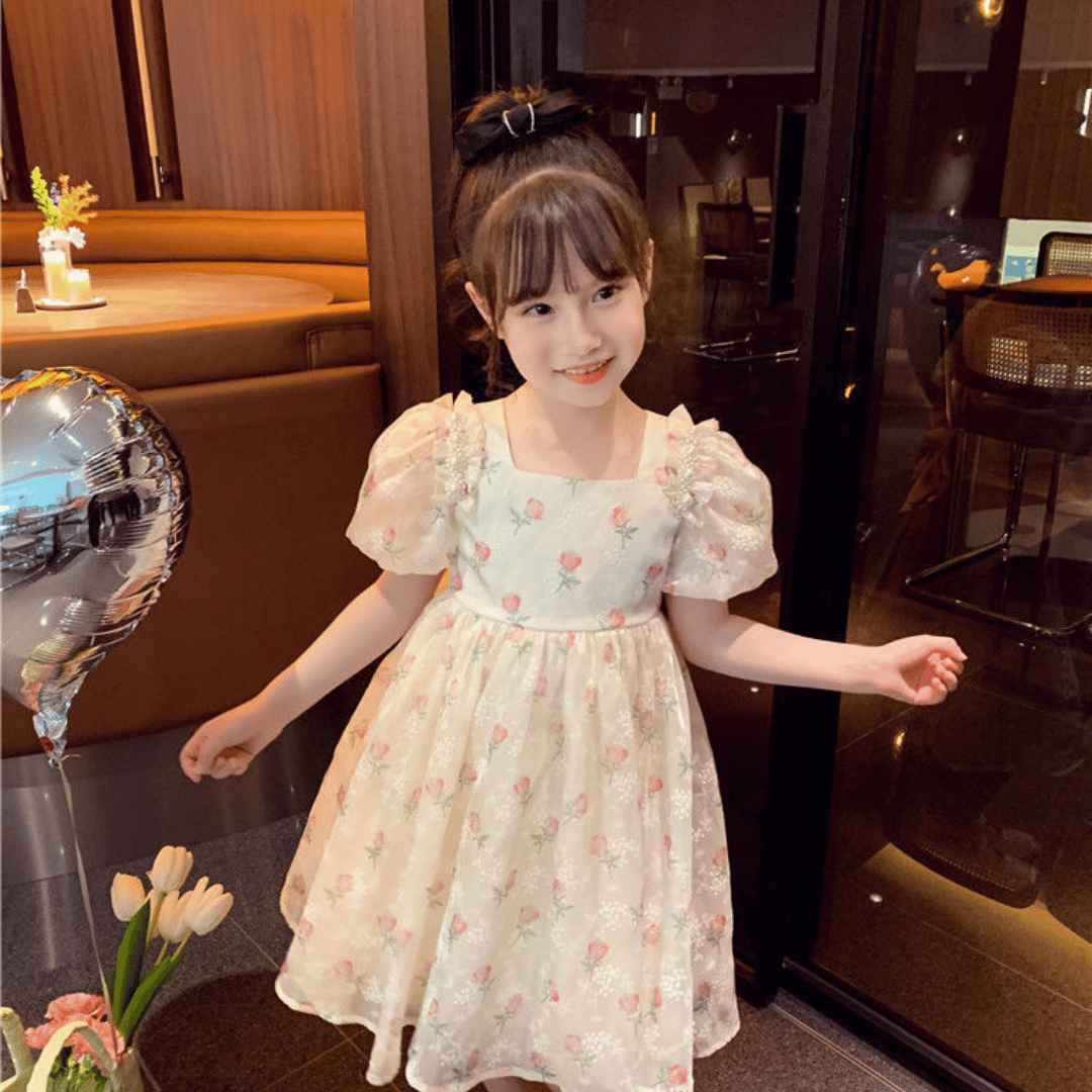 Vintage Rose Princess Dress