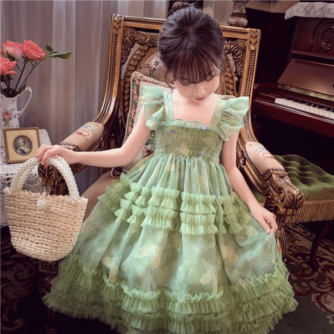 Butterfly Fairy Princess Party Dress