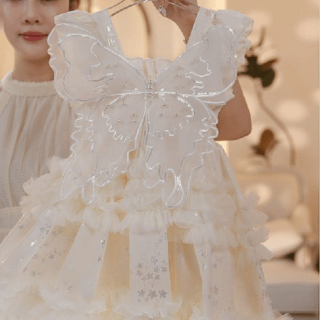 Butterfly Fairy Princess Party Dress