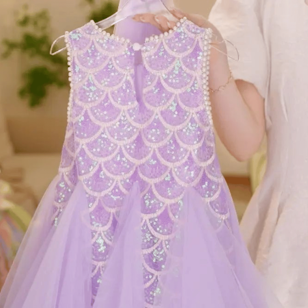 Mermaid Sequin Princess Dress