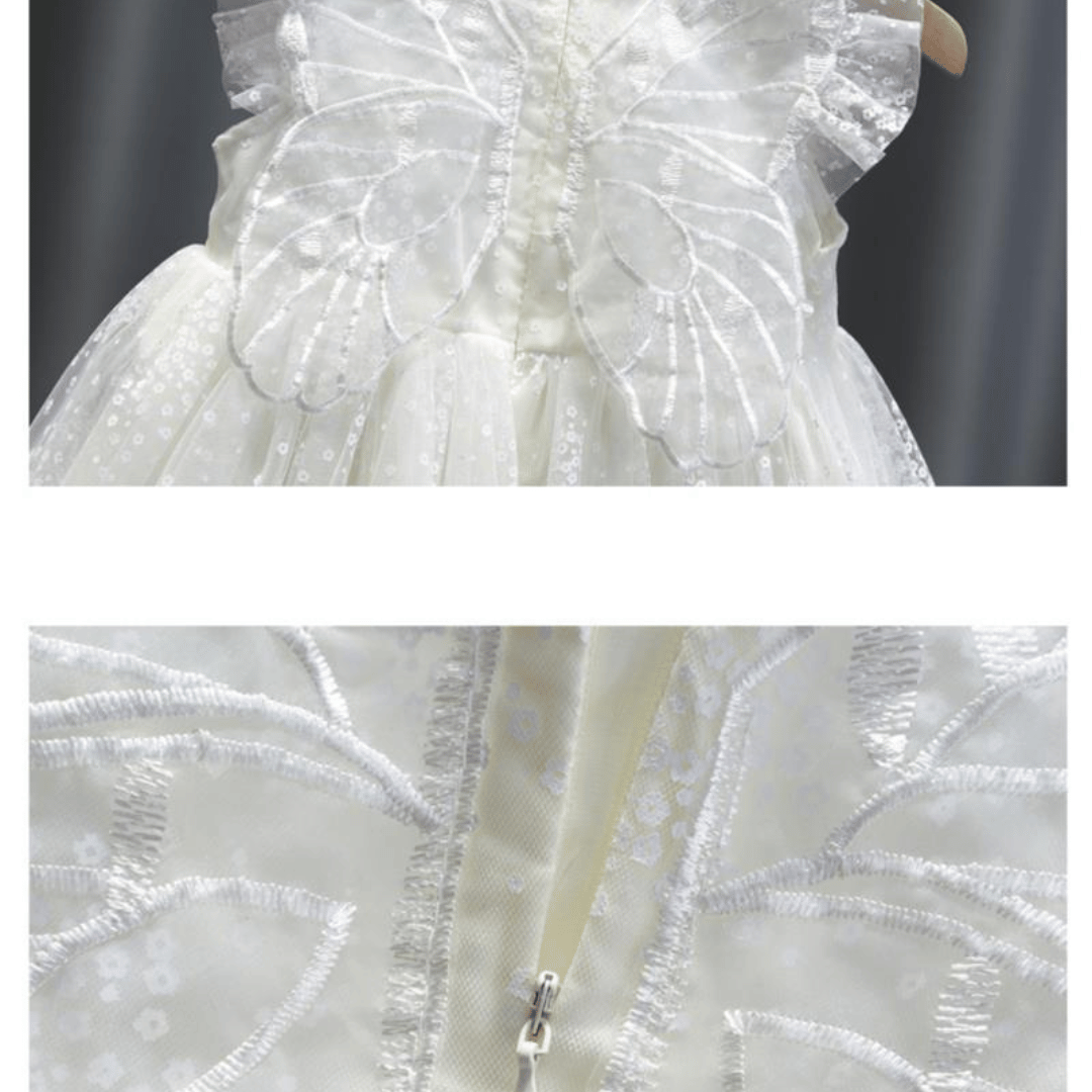 White Butterfly Fairy Dress