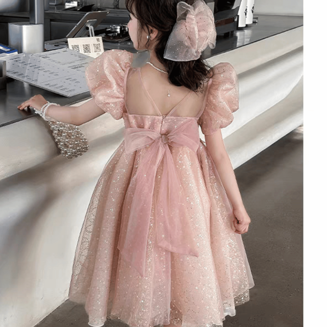 Pink Sparkle Party Dress