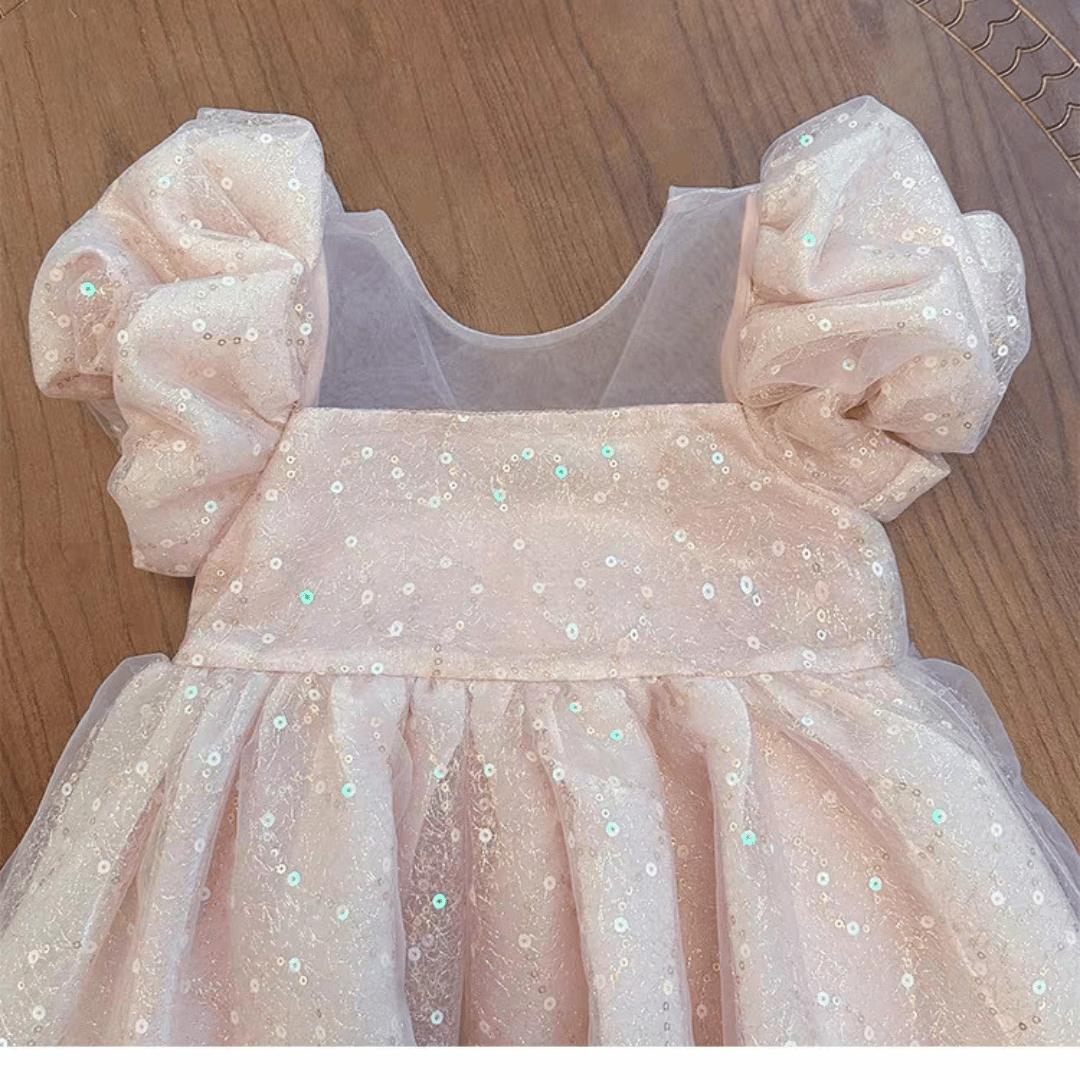 Pink Sparkle Party Dress