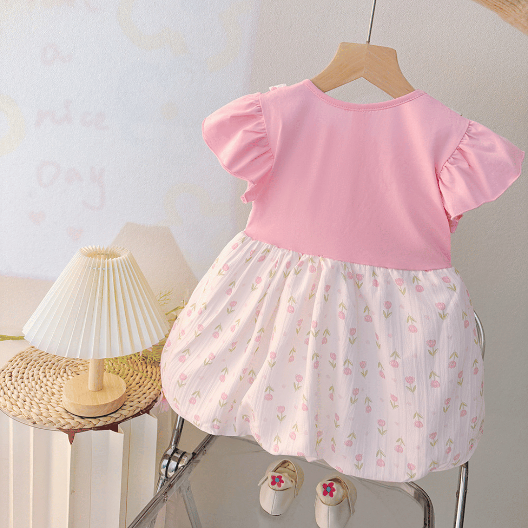 Pastel Tulip Princess Dress