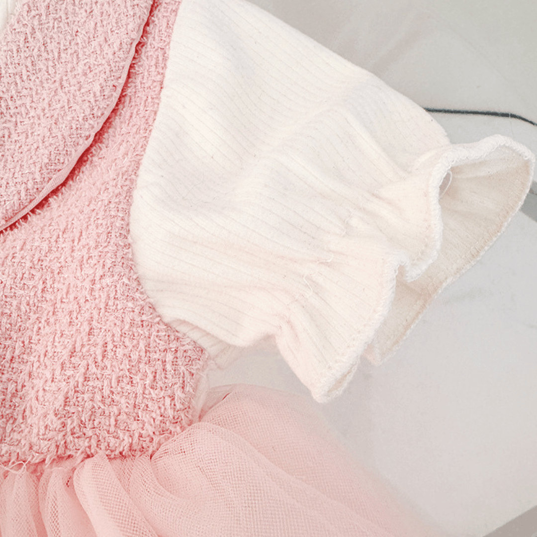 Heart Layered Tulle Dress