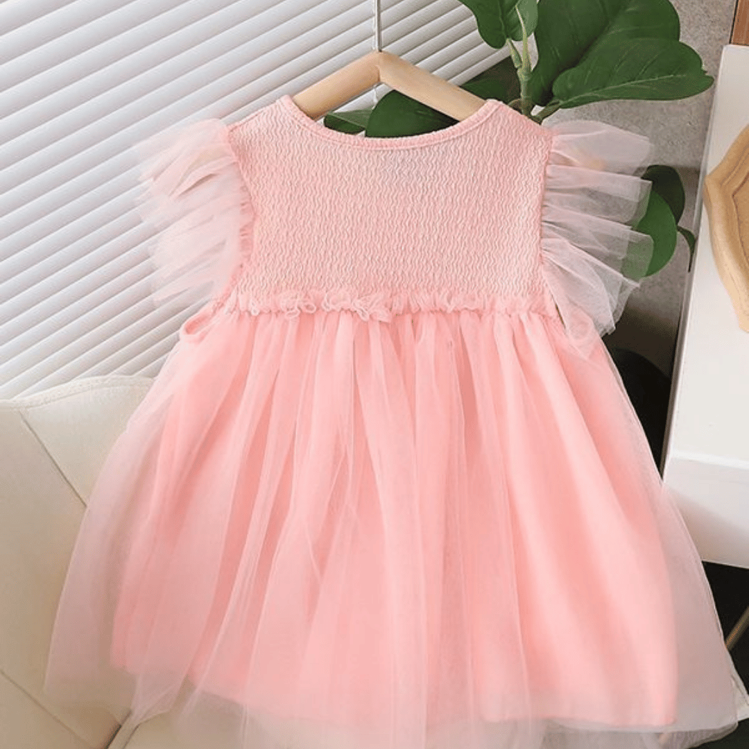Baby Girl 3D Bow Party Dress