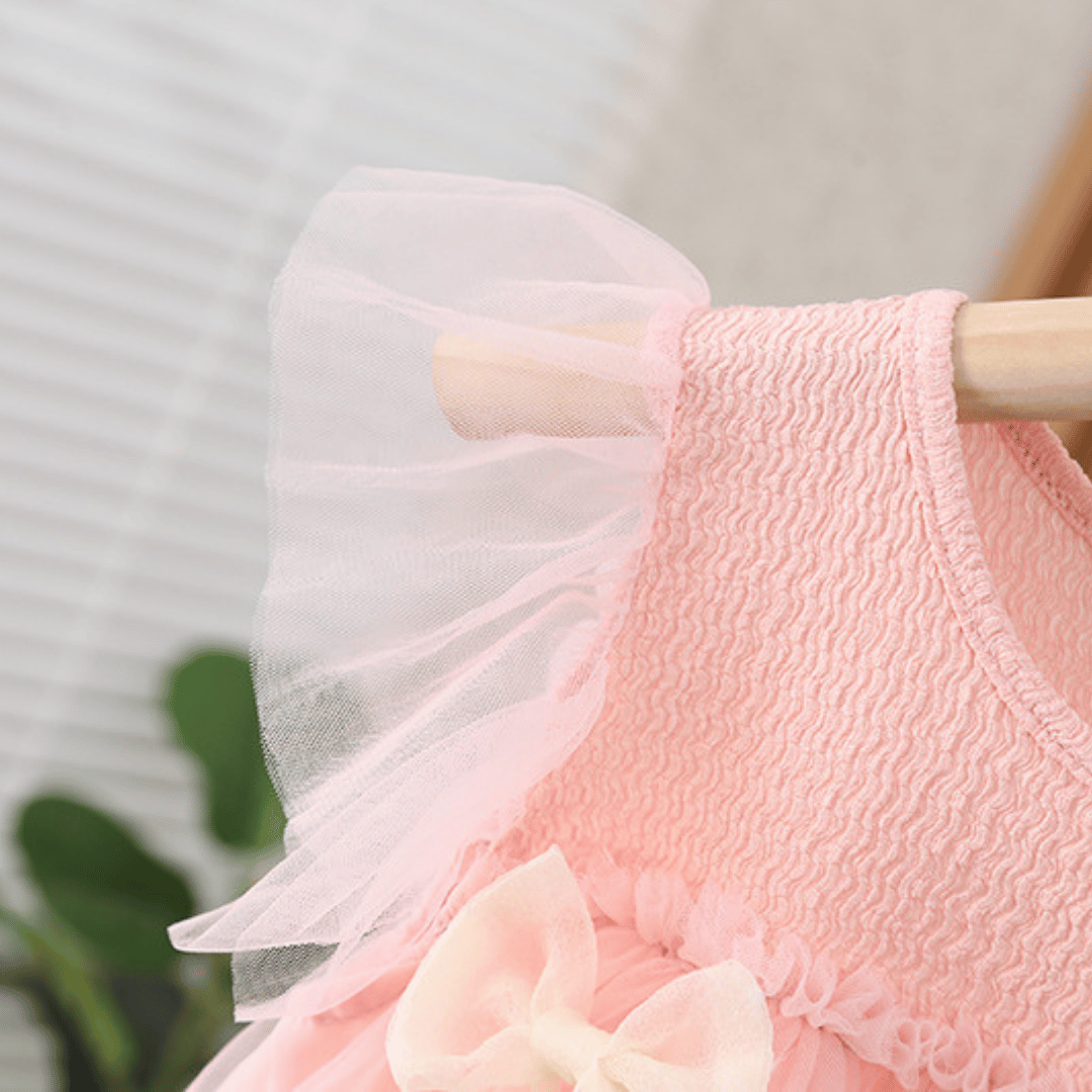 Baby Girl 3D Bow Party Dress