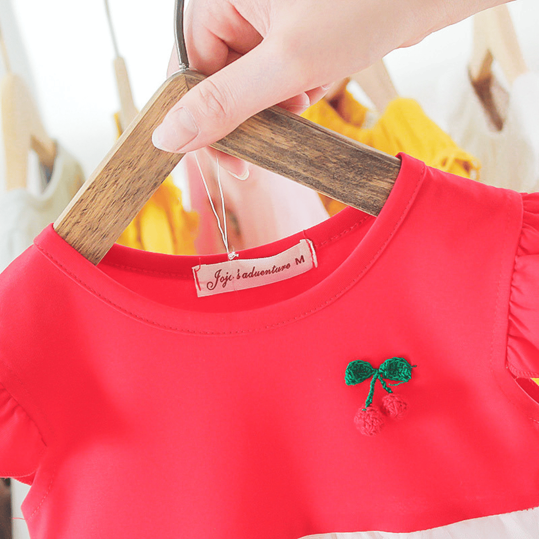 Sweet Cherry Party Dress