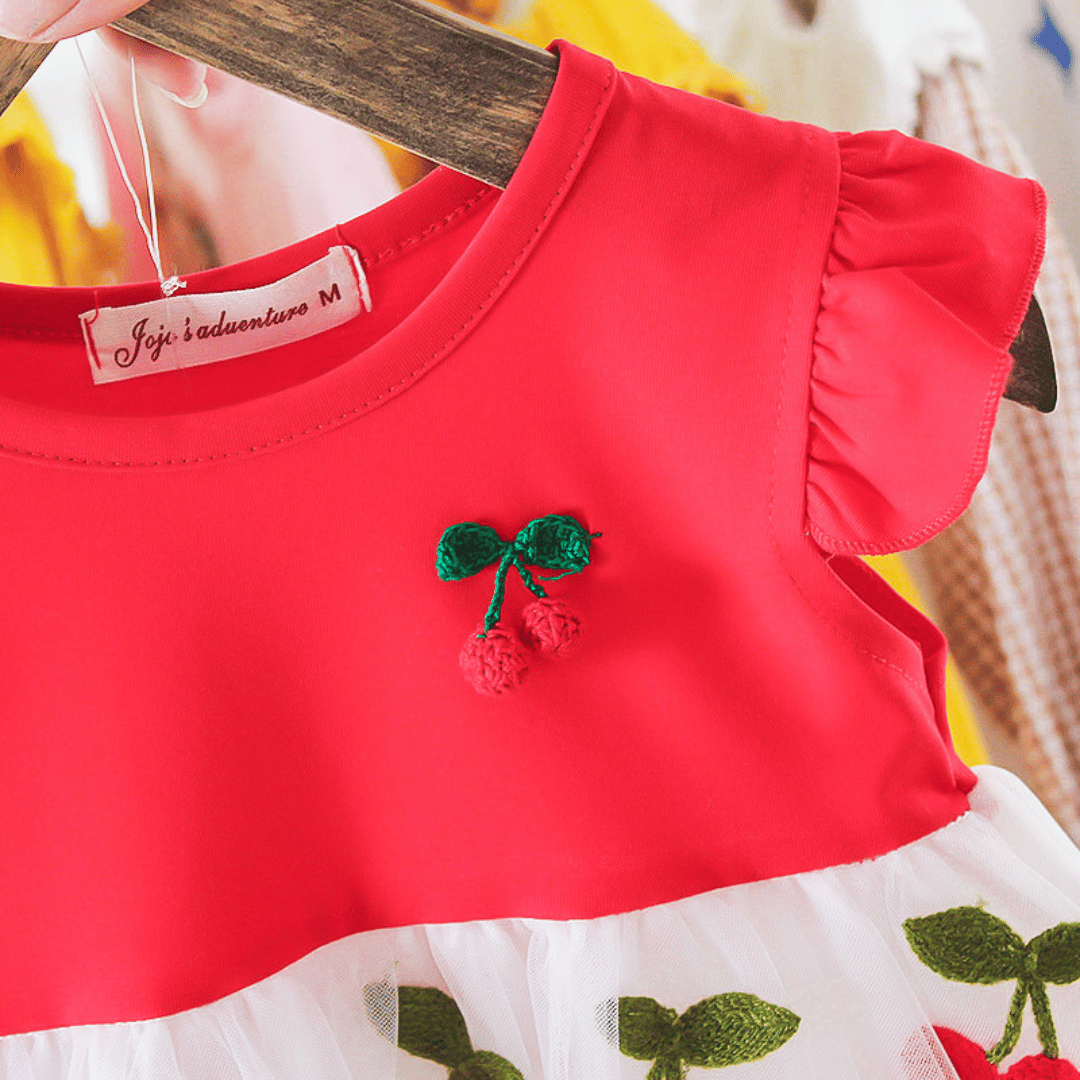 Sweet Cherry Party Dress