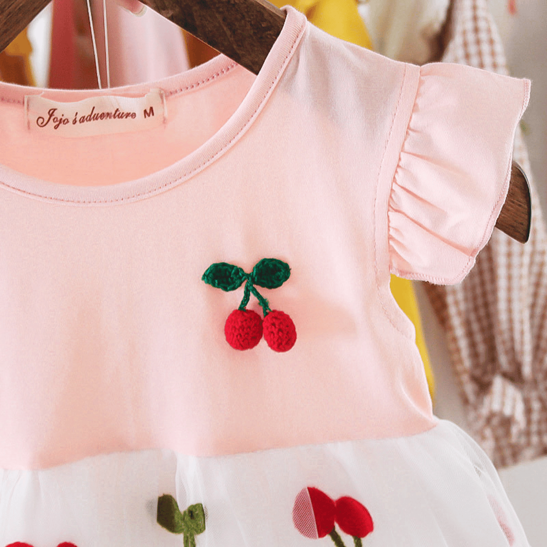 Sweet Cherry Party Dress
