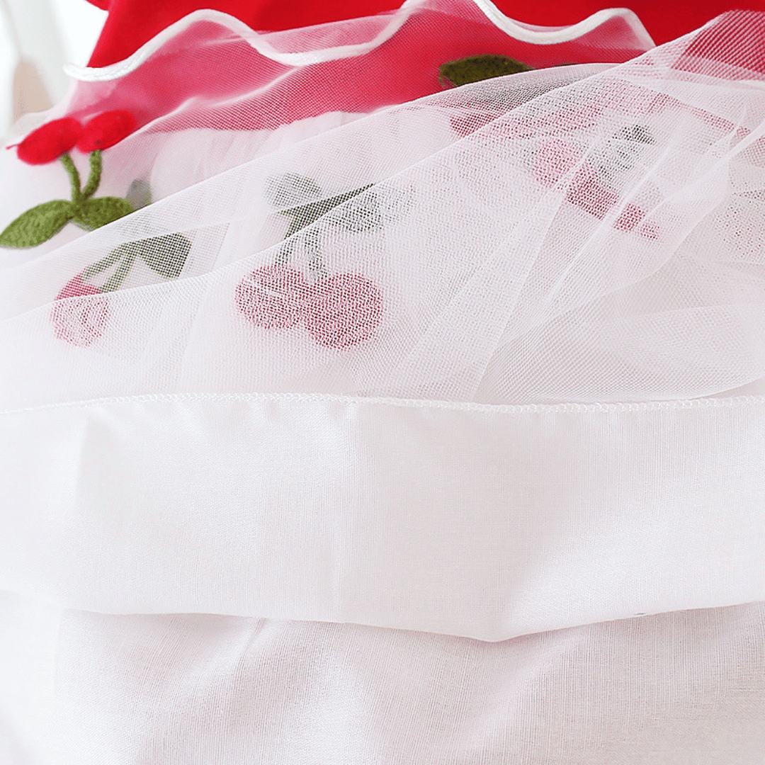 Sweet Cherry Party Dress