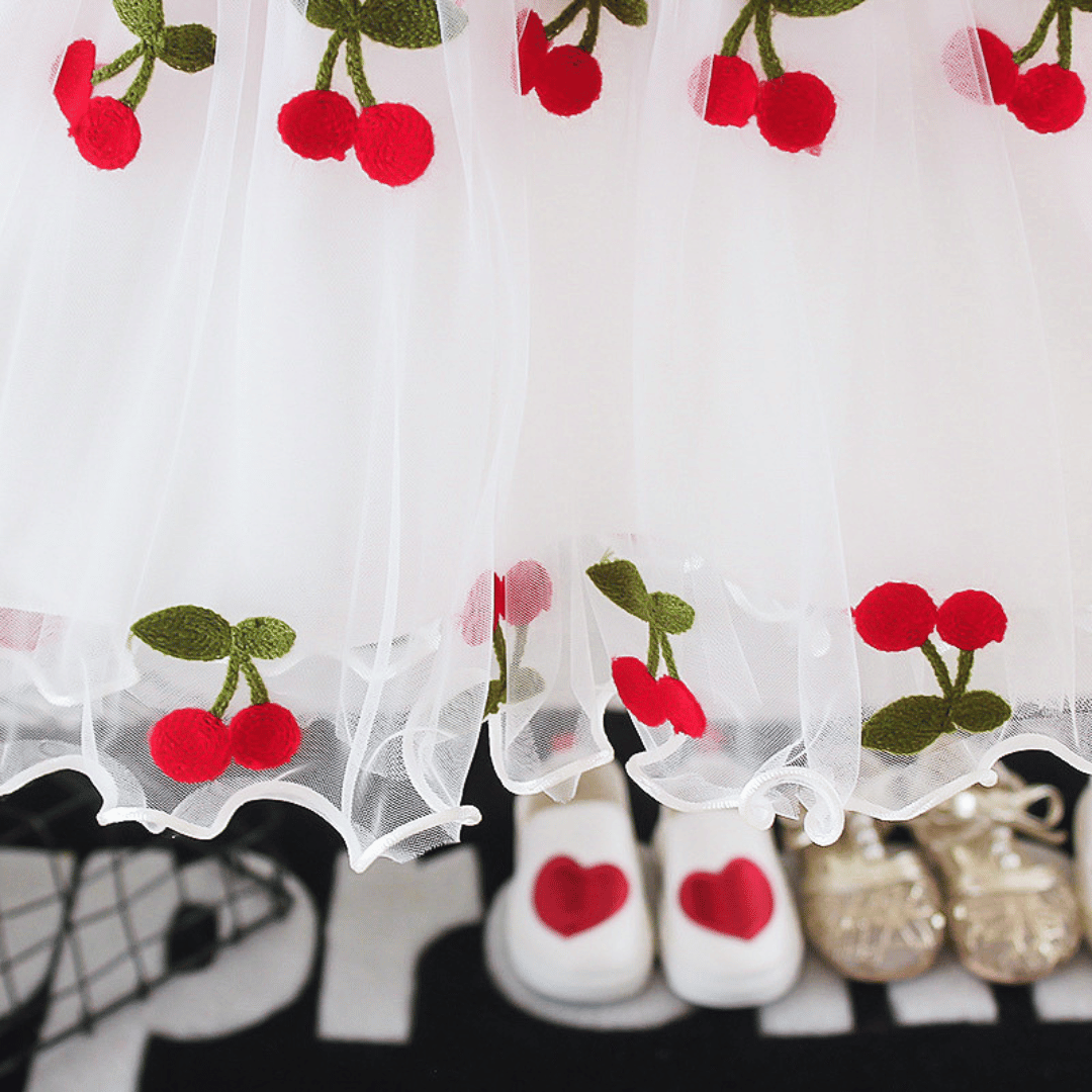 Sweet Cherry Party Dress