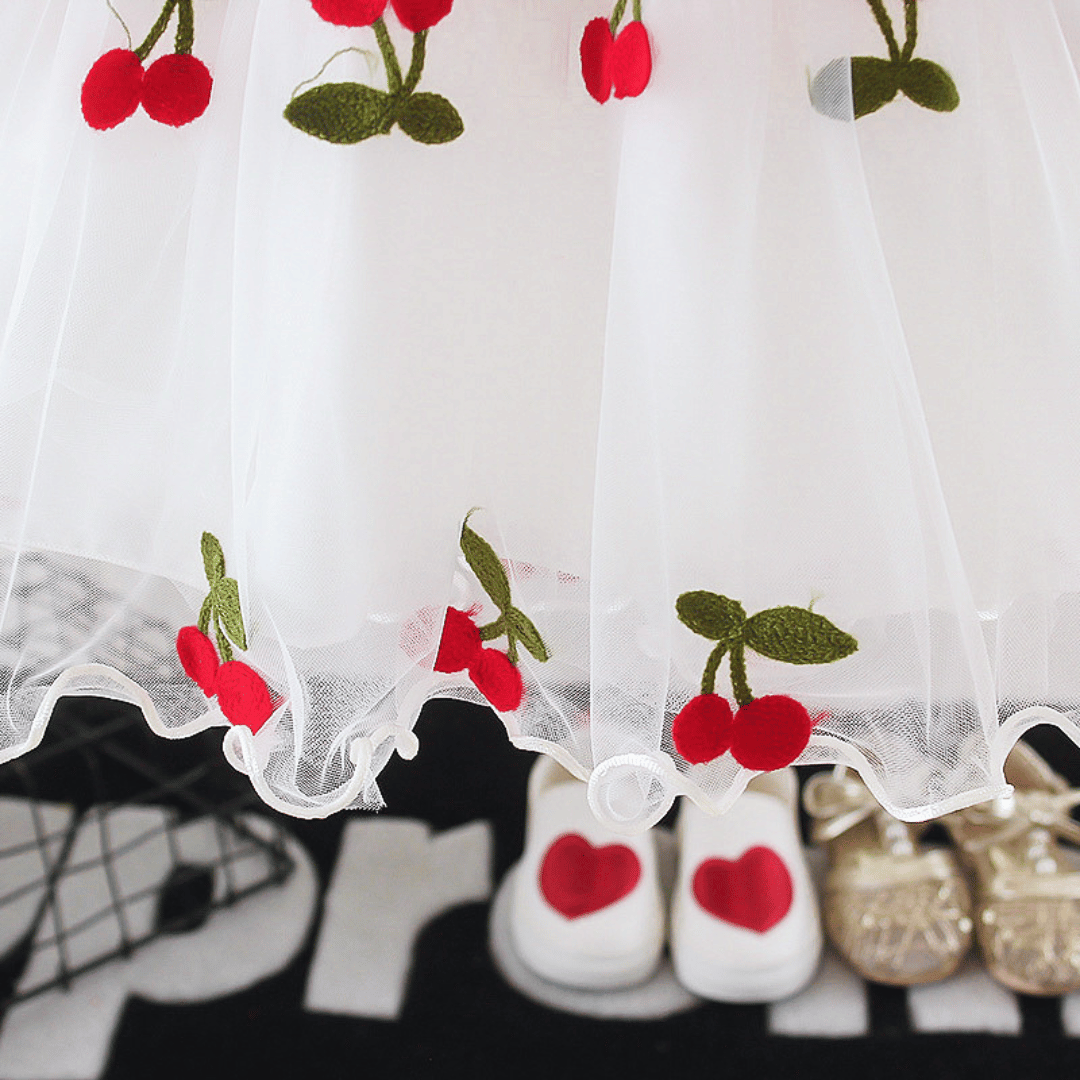 Sweet Cherry Party Dress