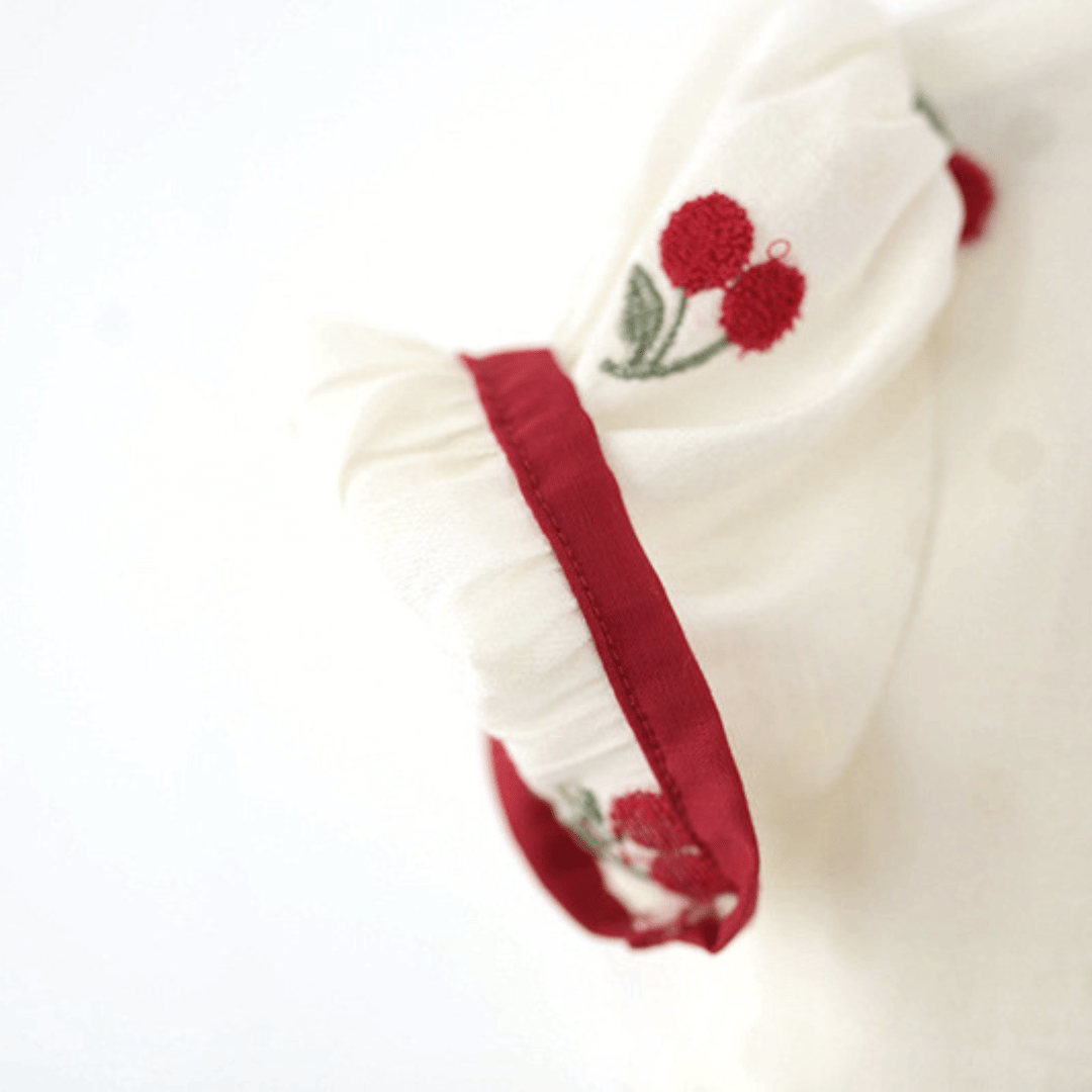 Cherry Puff Princess Dress